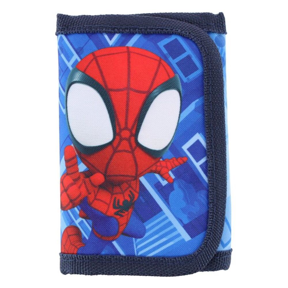 Textiel Trade Kid's The Amazing Spidey Tri-Fold Hook & Loop Wallet